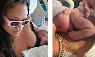 Певица Рианна показала новорождённых сыновей: рожала в украшениях