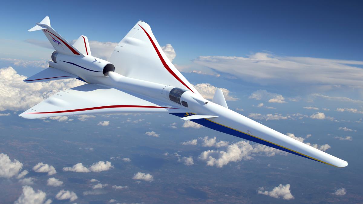 Nasina in Lockheed Martinova X-59 uspešno opravila prvi polet