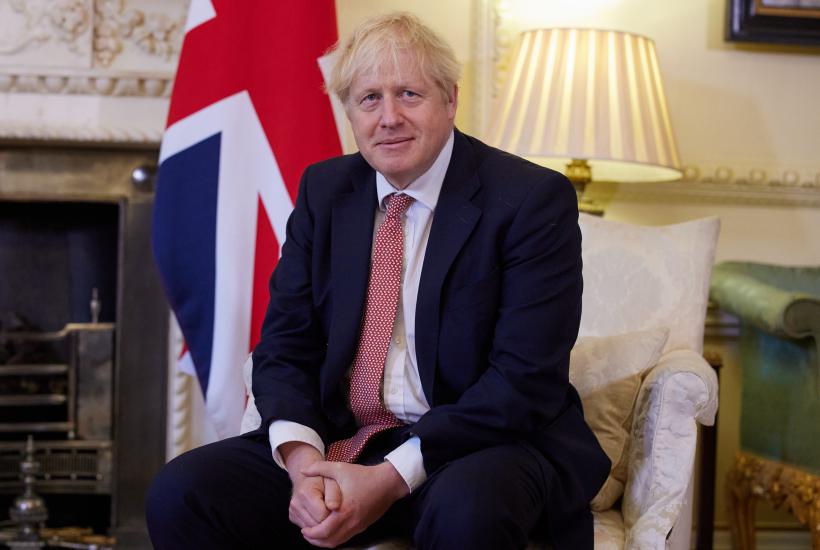 Boris Johnson in October 2020
