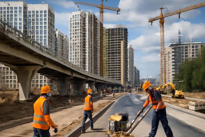 Строительство жилых комплексов