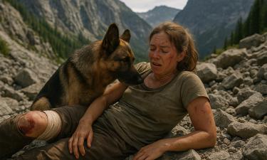 Падение, которое должно было убить, стало началом новой жизни: испытание дружбы человека и собаки