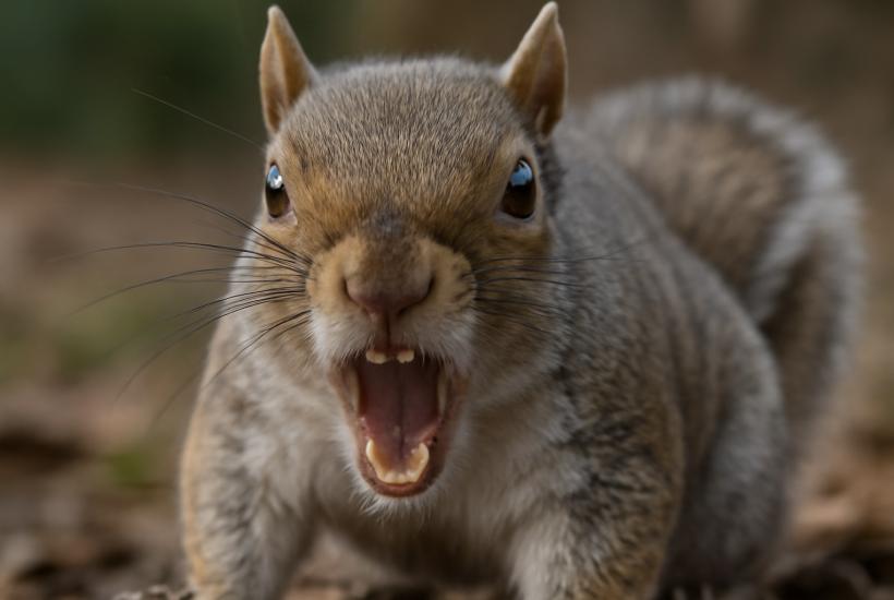 Агрессивная белка