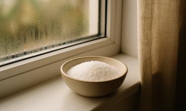 Загадка солёной воды: что происходит, если поставить миску на подоконник зимой