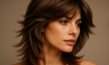 Стрижка-перья средней длины стала альтернативой бобу зимой 2026 года — Elle