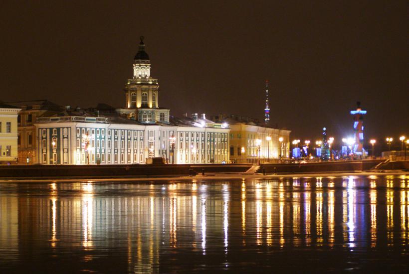 Санкт-Петербург вечером Санкт-Петербург вечером