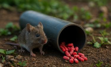 Мыши в панике, кот в безопасности: простой трюк, который решит проблему с грызунами