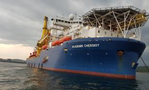 Трубоукладчик "Академик Черский" ушёл из германского порта