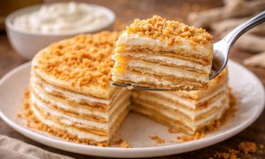 Десерт, который не требует духовки: творожный торт с роскошным вкусом