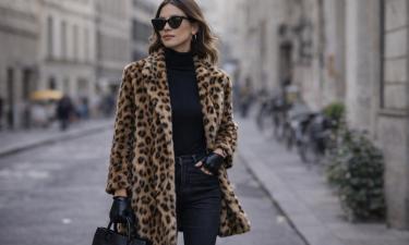 Леопардовые шубы включили в базовые зимние образы 2026 года
