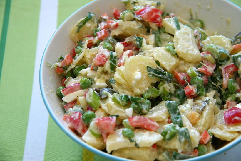 Салат из картофеля Салат из картофеля