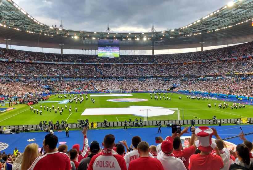 Матч Евро-2016 Германия-Польша на стадионе "Стад де Франс" в 2016 году