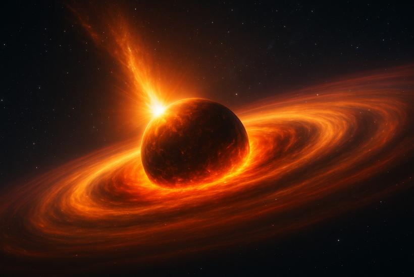 Вспышка в космосе