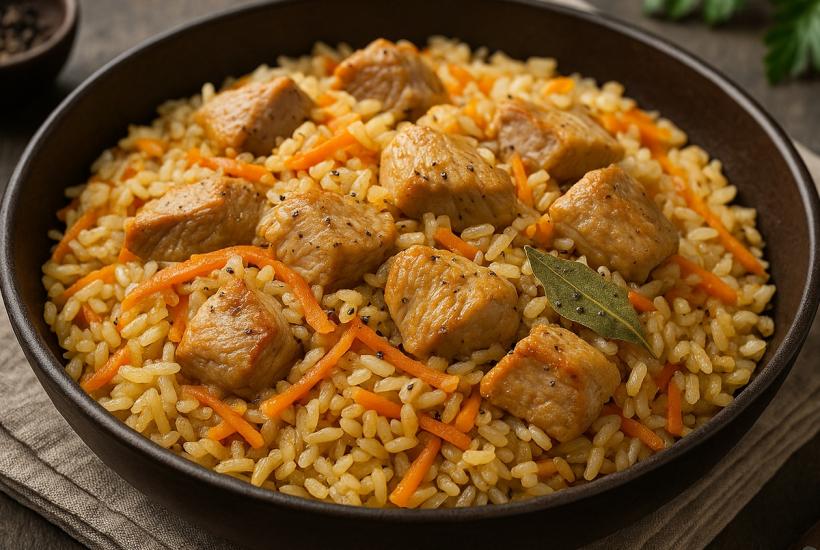 Плов со свининой 