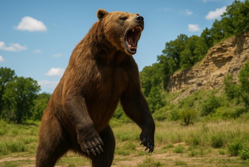 Доисторический гигантский медведь
