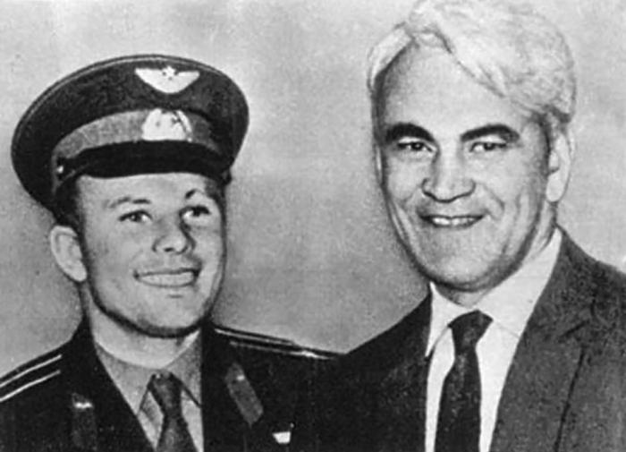 Гагарин и Келдыш